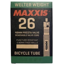 Belső Maxxis 26x1.5/2.5 WELTER WEIGHT Preszta szelepes 48mm 162g