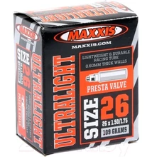 Belső Maxxis 26x1.50/1.75 ULTRALIGHT Autószelepes 111g AKCIÓ!