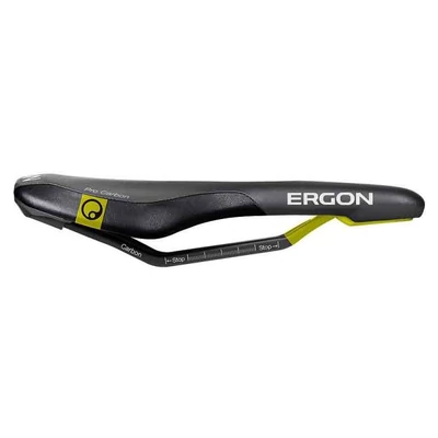 Nyereg férfi Ergon SME-3 Enduro Pro Carbon S/M fekete/zöld 187g ÚJDONSÁG